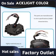 Motorcycle Meter Gauge Instrument 7 Color LCD Speedometer Water Temp RPM Odometer for  LC135 C8