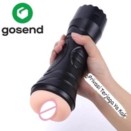 Vaginal Silicone Pria Getar Snail Cup Tenga Anal Onahole Sexy Toys