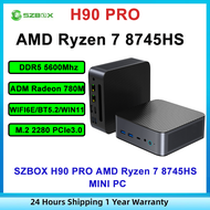 SZBOX H90 PRO AMD Ryzen 7 8745HS DDR5 5600Mhz M.2 2280 PCle3.0 AMD Radeon 780M WIFI6E BT5.2 Windows1