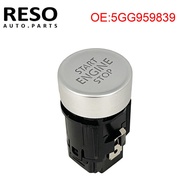 RESO 5GG959839 5G1959839A Car Engine Start Stop Button Switch For VW Golf E-Golf T-Roc 2013-2021