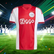 [Fan Version] 25-26 season Ajax home high-quality AAA level high-quality short sleeved fan jersey S-