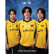 2024 FNATIC ONIC E-sports OFFICIAL JERSEY,Latest Men's Outdoor Sports Top Tshirt