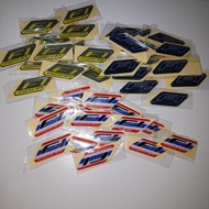 Embossed Emblem Sticker Logo fi F1 Thailand Stabilo