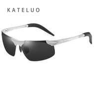 KATELUO แว่นตากันแดดโพลาไรซ์แฟชั่นผู้ชายปกป้อง UV400เลนส์กระจกแว่นตาขี่จักรยานขับรถ Z8177