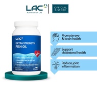 [LAC OMEGAS & FISH OIL] Extra Strength Fish Oil - Double Concentration (90 softgels)