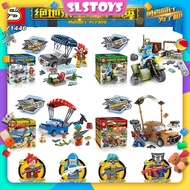 SY Sheng Yuan Game For Peace SY1446A SY1446B SY1446C SY1446D (4-in-1) Set Building Block Bricks 463+