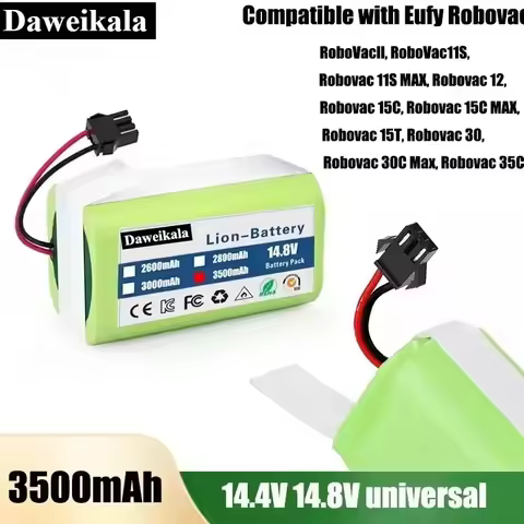 NEW 14.4V 12800mAh Li-ion Battery for Conga Excellence 950 990 1090 1790 1990 Deebot N79S N79 DN622 