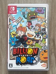 日版 NS NINTENDO SWITCH BANDAI NAMCO BILLION ROAD 億萬富翁之道 百萬富翁人生遊戲系列之作 大富翁棋盤式模擬益智遊戲