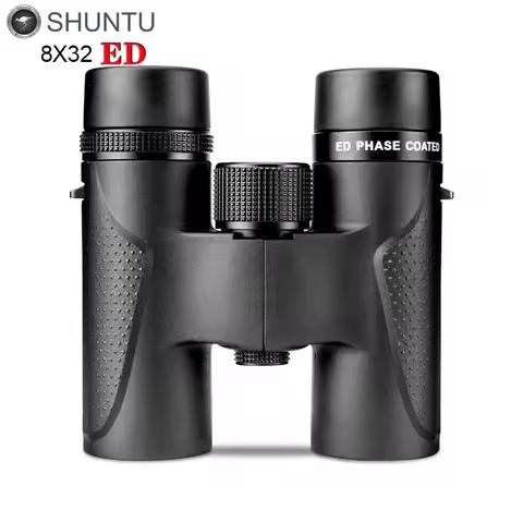 Shuntu 8X32 ED Lens Compact Binoculars IPX7 Waterproof Lightweight SMC Coating Binocular for Bird Wa