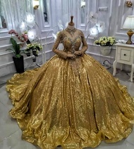 wps collection - gaun pengantin premium- gaun pengantin full payrt - gaun pengantin skuin -gaun peng