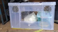 透明整理籠 60cm 倉鼠熊仔鼠籠守宮睡鼠 小動物寵物籠 鐵籠水晶籠