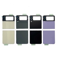 Back Cover Glass Replacement For Samsung Galaxy Z Flip3 F7110 F711U F711B F711N Battery Cover Rear D