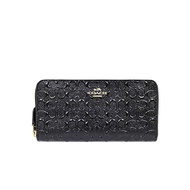 [Coach] Wallet (Long Wallet) F54805 Black 2 Signature Long Wallet Women [Outlet Product]