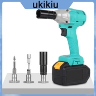 UKI Multifunctional T-shaft Cordless Wrench Power Drill Impact Wrench