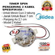 Timer Spin Pengering 2 Kabel Mesin Cuci MIDEA 2 Tabung Timer Pengering MIDEA 2 Kabel