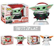 「新貨預訂」Funko pop Star Wars Mandalorian Holiday Grogu Baby Yoda 星球大戰 星戰 曼達洛人 古古 尤達寶寶
