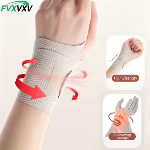 1PCS Ultra-Thin Elastic Ulnar Wrist Brace, Wrist Wrap Support for TFCC Tear, Carpal Tunnel Pain, Ten