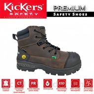 Kickers Safety Shoes TY2-3066 | WATERPROOF & ESD | Anti-slip Safety Boot | Mid Cut Laces | Size UK6-