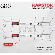 GANTUNGAN Gdo - Stainless Clothes Hanger Wall Hanger 5,6,7,8 Hooks Nice