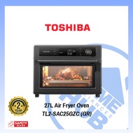[Ready Stock] Toshiba 27L Air Fryer Oven Remote Control with TSmartLife APP - TL2-SAC25GZC(GR) (2 Ye