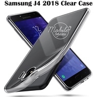 Samsung Galaxy J4 2018 J400 Clear/Transparent TPU Case (Anti Water Marks)