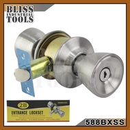 Bliss 588BXSS Door Knob Door Lock Entrance Lockset with Key