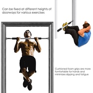Besi Gayut Boleh Laras Door Way Pull Chin Up Bar Indoor Fitness Workout (62-100cm)