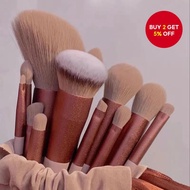 13-Piece Four-Season Eco-Friendly Makeup Brush Set Soft Blush Eyeshadow Brush Makeup Tools