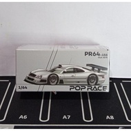 Pop race mercedes benz CLK GTR silver (sealed)