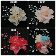 Flower Corsage Dress, Hair Corsage, Dress Corsage, Flower Hair Accessories Dress
