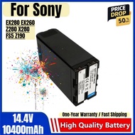 BP-U90 Battery 14.4V 10400mAh Rechargeable Batteries and Charger for Sony EX280 EX260 Z280 X280 FS5 