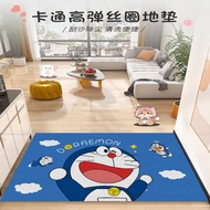 [48H Shipping] Dorah A Dream Entry Door PVC Loop Floor Mat Doraemon Cartoon Doormat Doorway Carpet N