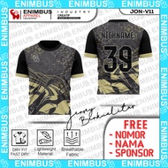 ENIMBUS CUSTOM Jersey - Dryfit Sublim Football Futsal Badminton Tennis Sporty Shirt JON-V11
