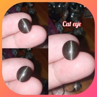 Natural cat eye gem gemstone ring