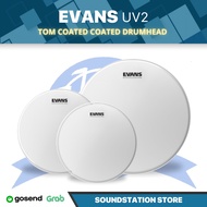 EVANS UV2 Coated Drum Head | Tom Batter Drumheads | Upper Drum Skin Original