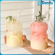 Drinking Glass Juice Cup Tea Bottle Milk Cups Glass Mug Creative Glassware 250ml 440ml