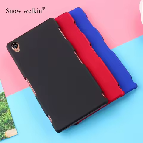 PC Matte Hard Plastic Case Cover For Sony Xperia 1 X Z3 XZ1 XZ2 XZ3 mini Compact XA XA1 ultra