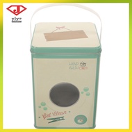 Storage Bins Decorative Laundry Detergent Holder Container for Powder 22.30X15.20X15.20CM  yuanjingy