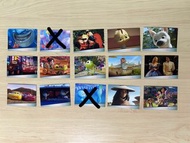迪士尼 disney 100 卡 咭 card d100 100週年 日本 會場限定 pixar 海底奇兵 nemo dory 超能特攻隊 四眼雞丁 飛機總動員 cinderella 反斗車王 enc