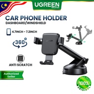 UGREEN Car Phone Mount Suction Cup Dashboard Car Holder Windshield Smartphone Cradle Strong Suction