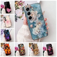 Tecno CM7 Phone Case Tecno Camon 40 Pro 5G Cover Luxury Butterfly Love Fashion Flowers Cool Handsome