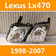 LD Lexus Cygnus LX470 1998 - 2007 Projector Glass Headlamp