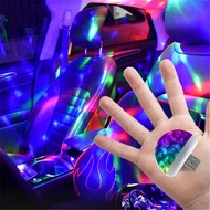 USB LED Car Atmosphere Lights/MINI Portable Disco Birthday Party Decoration Light/DJ LED RGB Colorful Music Sound Auto Interior Decorative Lamp/Club Disco Magic Stage Effect Lights