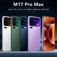 M17 Pro Max Phone 16+1TB Android Smart 24cm Large Screen Source Factory Direct Sales Can Be Shipped 