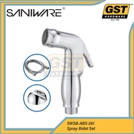 Saniware ABS Spray Bidet – Head Only or Complete Set with Holder & 1.2M Hose (SWSB-ABS-261 / 361)