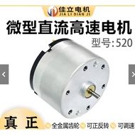 Taiwan Mini Dc Motor RC520 High-Power High-Speed 6V12V24V Strong Magnetic Violent Ship Model Aircraf