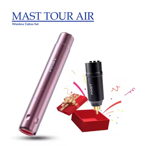 Mast Tattoo Tour AIR Wireless Machine Pen Kit Mcore Motor Lightest Rechargeable T2 Battery Set Tatto