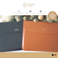 Personalised 13-inch Laptop Leather Sleeve - Christmas Gift Ideas