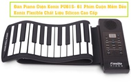 Đàn Piano Điện Konix PU61S- 61 Phím Cuộn Mềm Dẻo Konix Flexible Chất Liệu Silicon Cao Cấp- Roll Up P