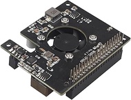 ZDE ZP580 PoE+ HAT for Raspberry Pi 5 Power Over Ethernet HAT Adapter Board Supports 802.3af/at Netw